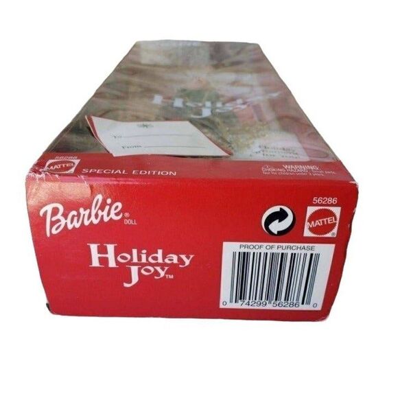 Barbie Doll Holiday Joy 2003 Barbie Special Edition Christmas Fashion Doll NEW - Picture 9 of 9
